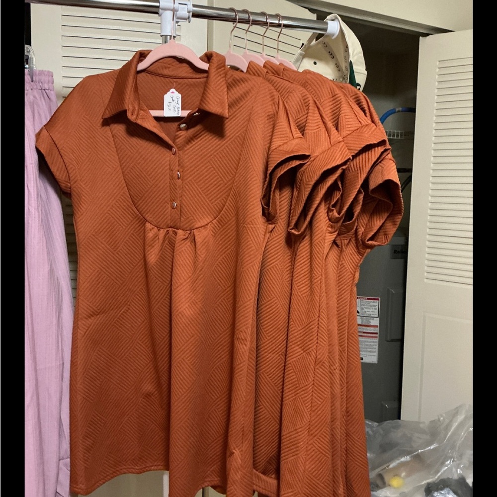Women's Orange Top